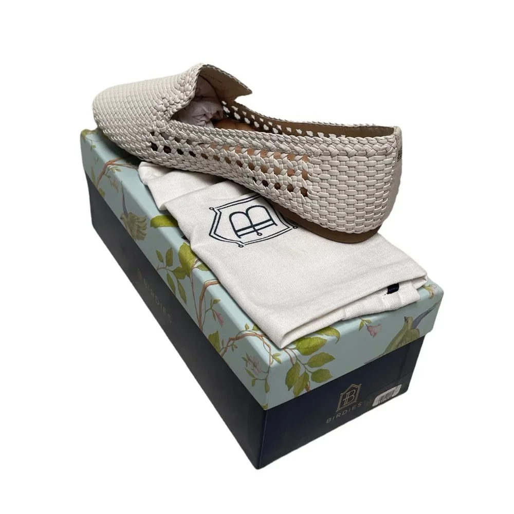 *** special price ***Birdies The Starling Woven Loafers white - Picture 2 of 6
